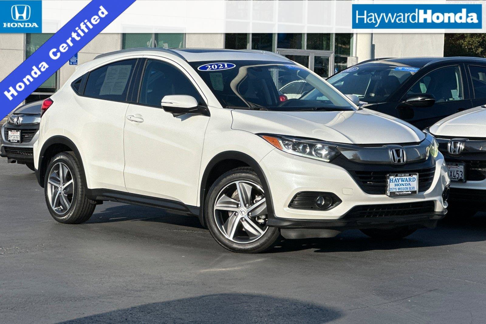 Certified 2021 Honda HR-V EX