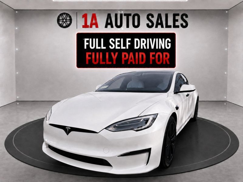 Used 2021 Tesla Model S Long Range AWD/4WD image 1