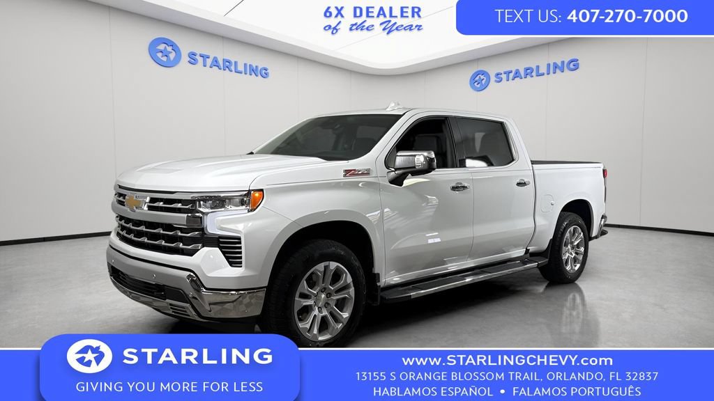 Certified 2024 Chevrolet Silverado 1500 LTZ w/ Technology Package AWD/4WD image 2