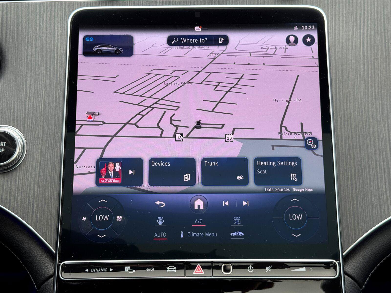 Used 2023 Mercedes-Benz EQE 350+ SUV w/ Exclusive Trim Package image 26