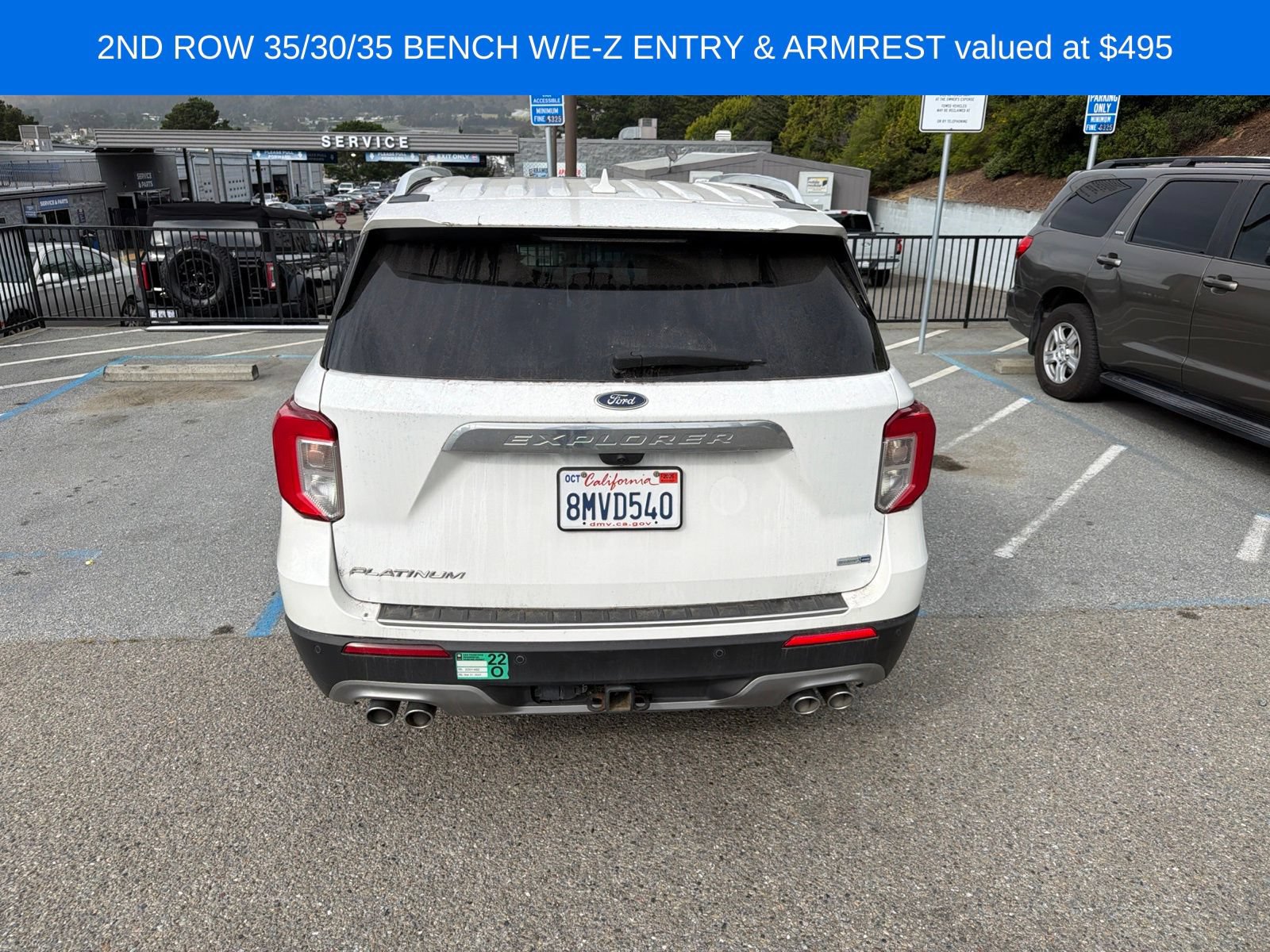 Used 2020 Ford Explorer Platinum w/ Premium Technology Package AWD/4WD image 7