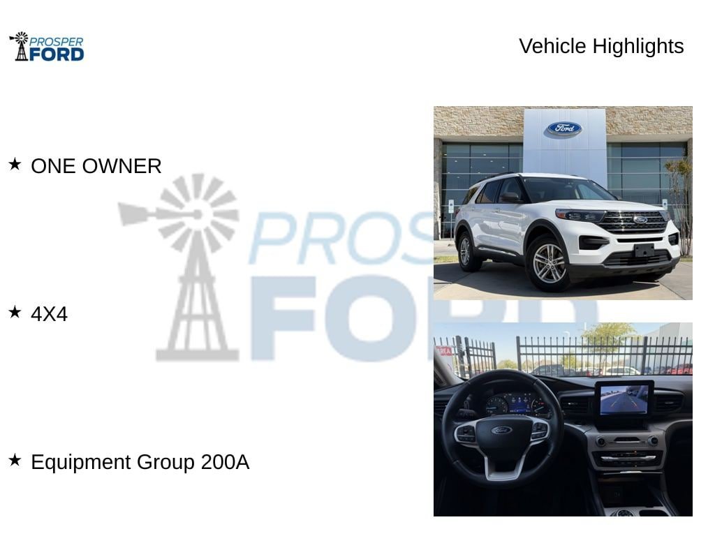 Used 2023 Ford Explorer XLT AWD/4WD image 4