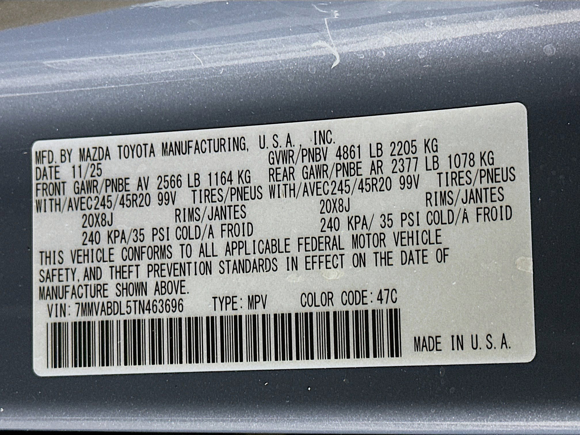 Used 2026 MAZDA CX-50 AWD 2.5 S w/ Weather Package image 12