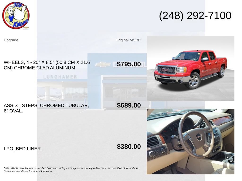 Used 2013 GMC Sierra 1500 SLT AWD/4WD image 5