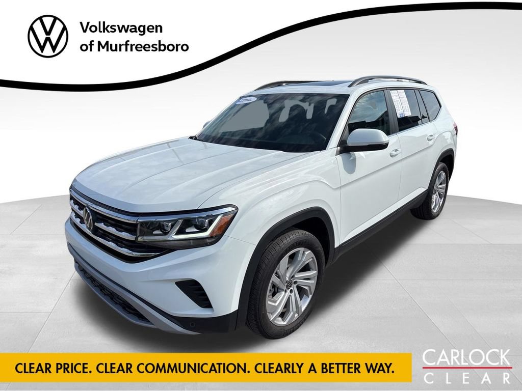 Certified 2023 Volkswagen Atlas SE w/ Panoramic Sunroof Package FWD image 1