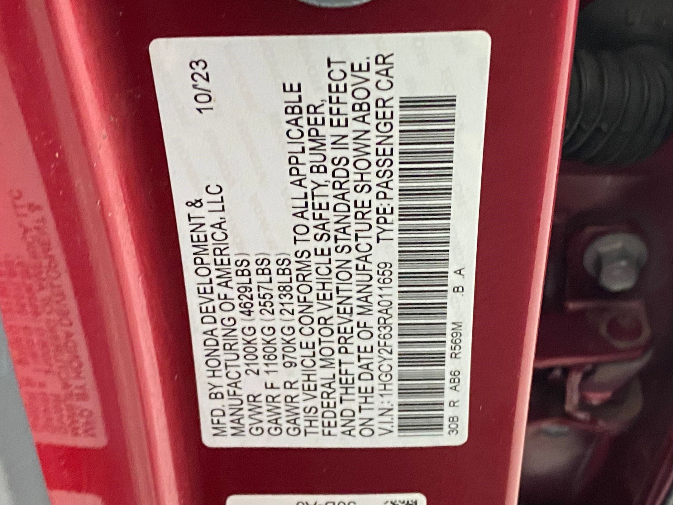 Used 2024 Honda Accord EX-L image 22