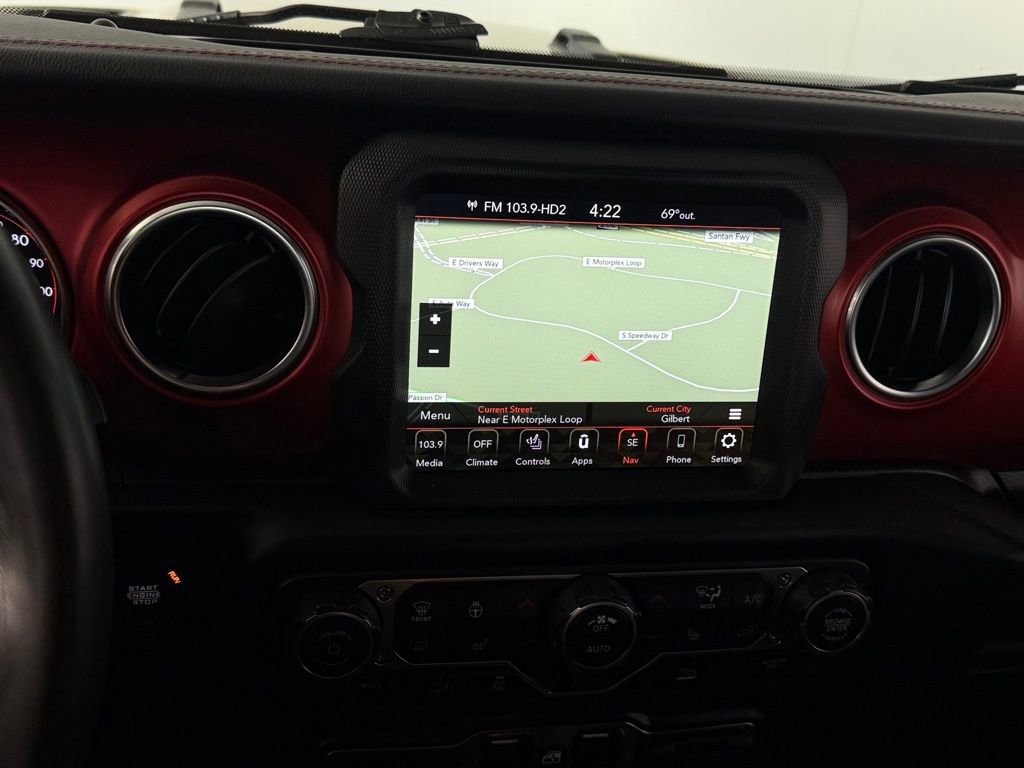 Certified 2022 Jeep Gladiator Rubicon w/ LED Lighting Group AWD/4WD image 19