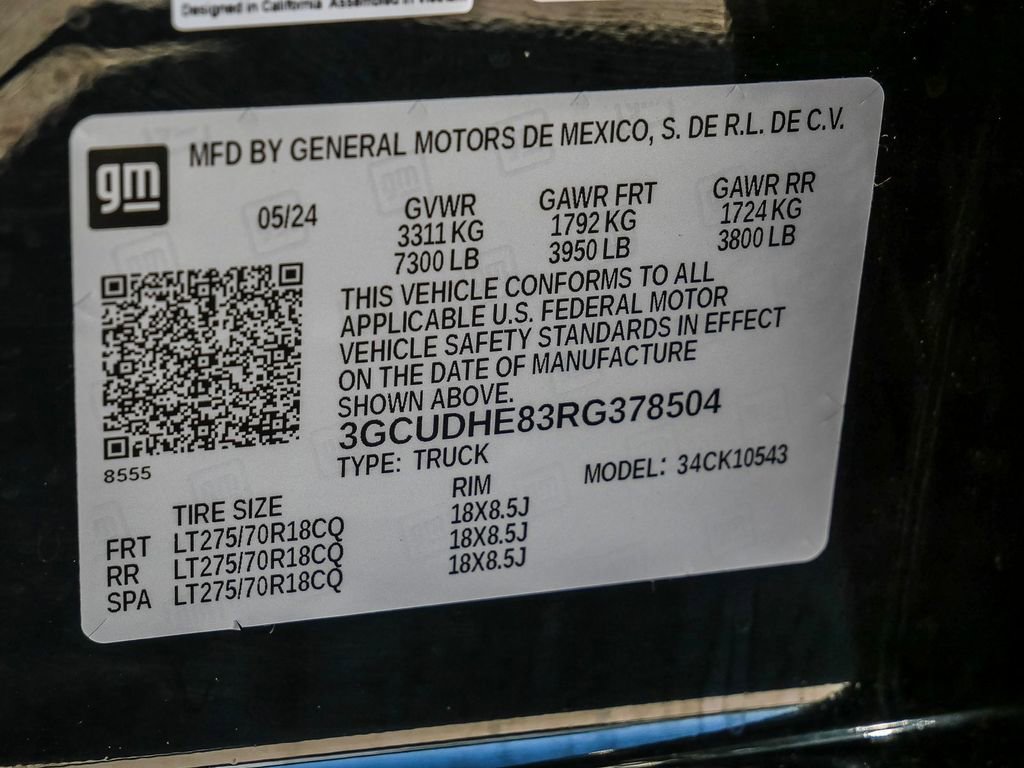 Used 2024 Chevrolet Silverado 1500 ZR2 w/ Technology Package image 38