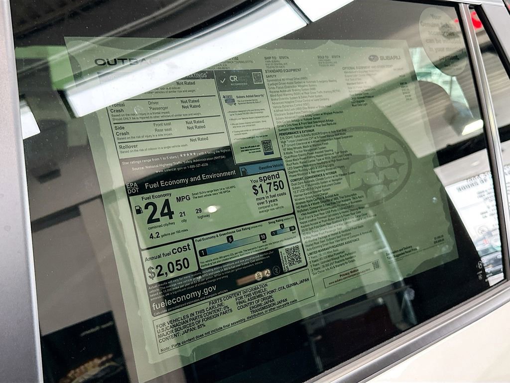 New 2026 Subaru Outback Touring XT image 12