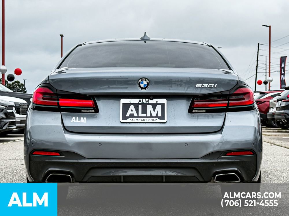 Used 2021 BMW 530i w/ M Sport Package RWD image 5