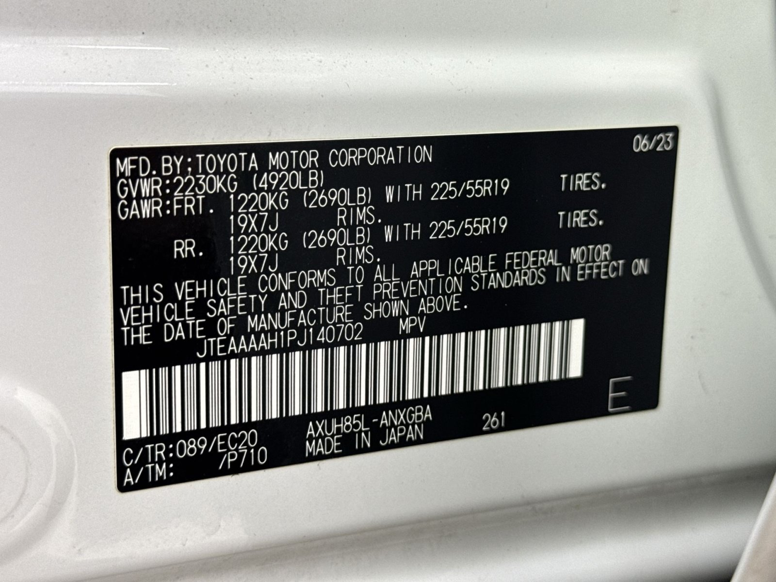 Used 2023 Toyota Venza Nightshade AWD/4WD image 41