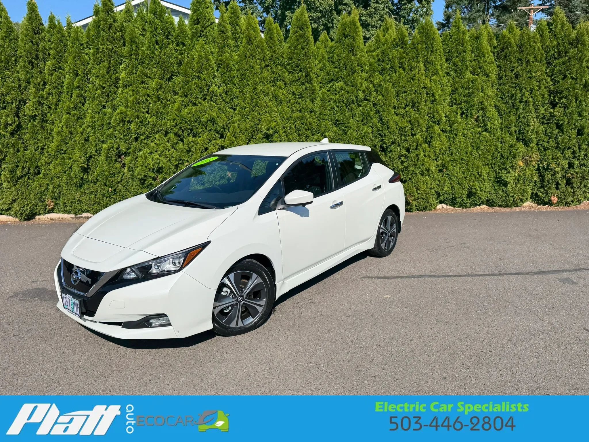 Used 2021 Nissan Leaf SV w/ SV Technology Package FWD image 2