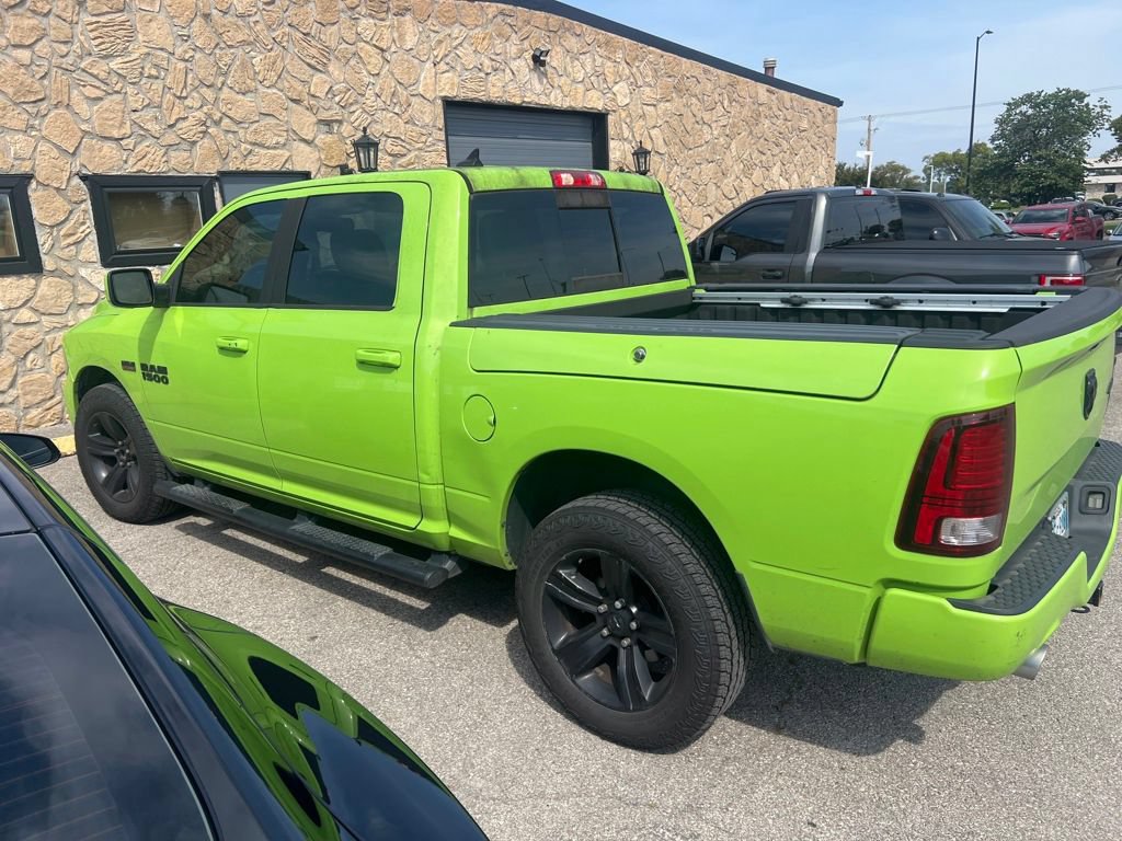 Used 2017 RAM 1500 Sport w/ Sublime Green Sport Package AWD/4WD image 2