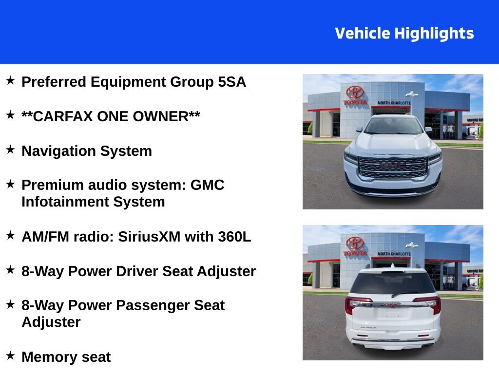 Used 2021 GMC Acadia Denali image 4