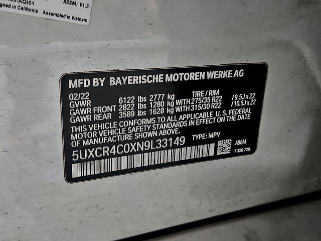 Used 2022 BMW X5 sDrive40i w/ M Sport Package RWD image 30