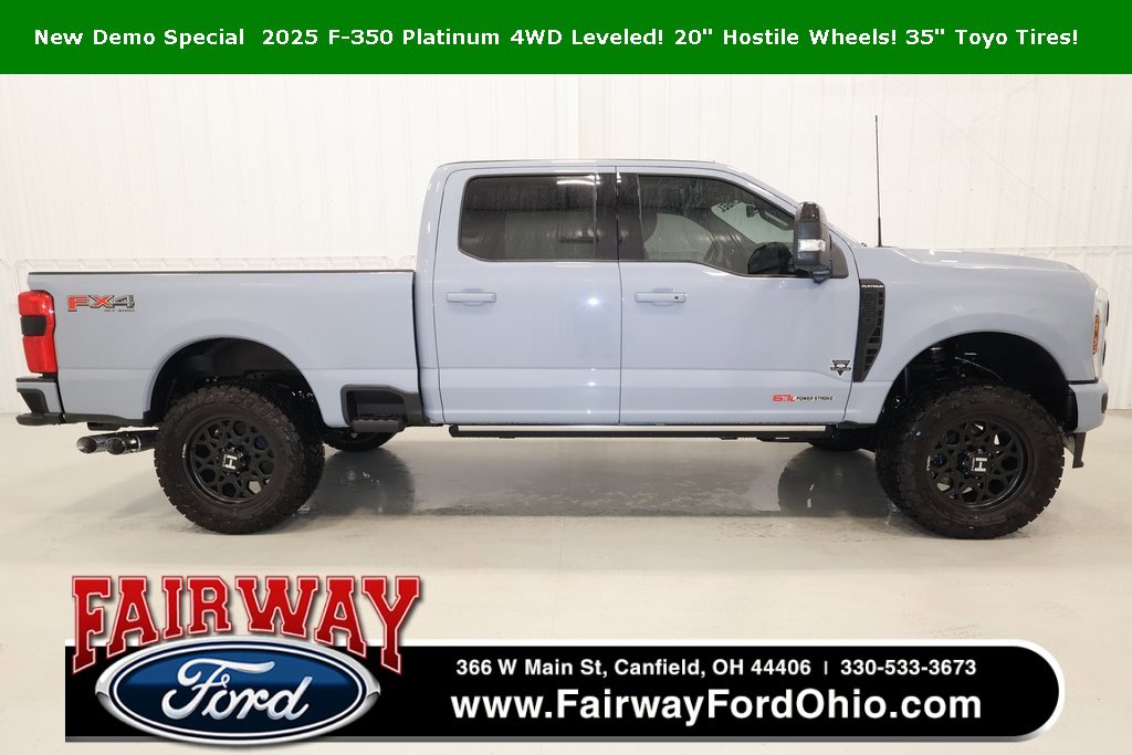 New 2025 Ford F350 Platinum w/ FX4 Off-Road Package