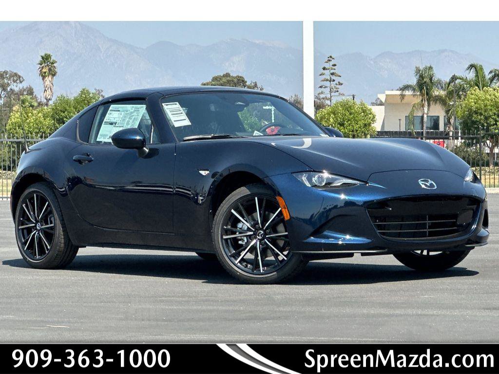 New 2025 MAZDA MX-5 Miata RF Grand Touring w/ Weather Package