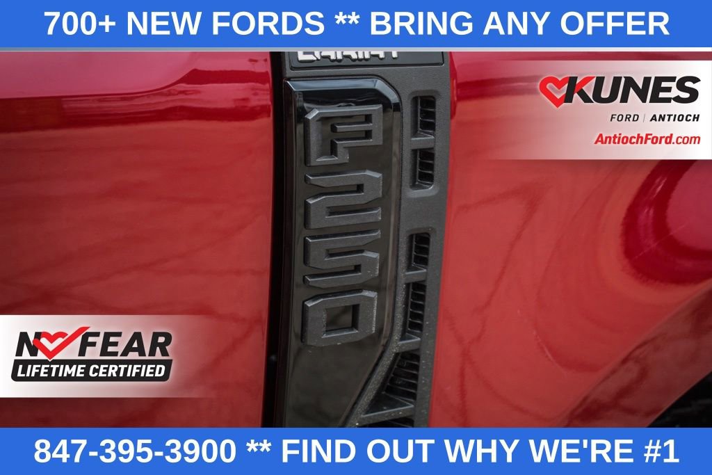 New 2025 Ford F250 Lariat w/ Black Appearance Package image 11