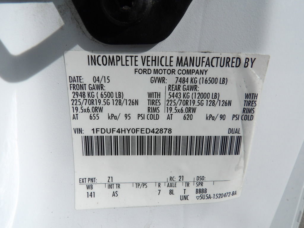 Used 2015 Ford F450 XL w/ Power Equipment Group image 70