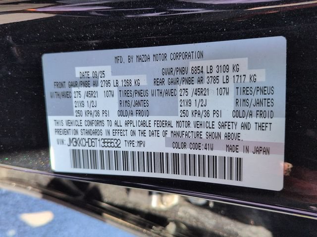 Used 2026 MAZDA CX-90 3.3 Turbo w/ Premium Sport Pkg AWD/4WD image 14