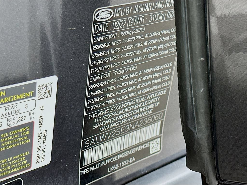 Used 2022 Land Rover Range Rover Sport Autobiography AWD/4WD image 33
