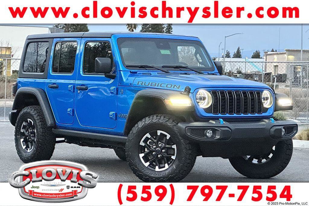 New 2024 Jeep Wrangler Unlimited Rubicon 4xe w/ Technology Group