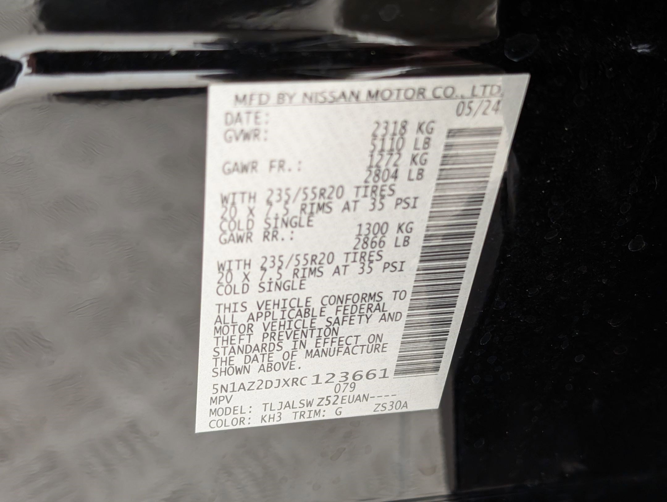 Used 2024 Nissan Murano Platinum w/ Cargo Package image 21