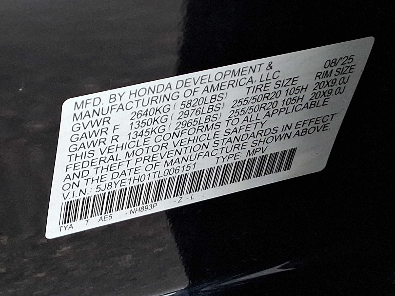 Certified 2026 Acura MDX A-Spec AWD/4WD image 32