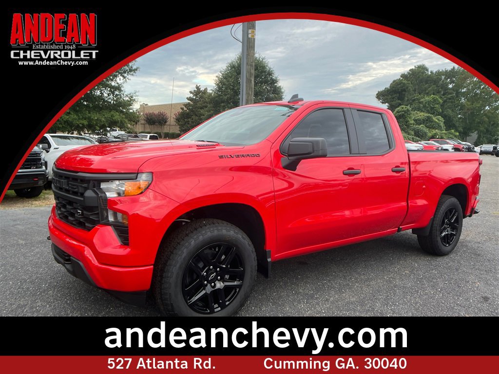 New 2026 Chevrolet Silverado 1500 Custom w/ Turbomax Blackout Package