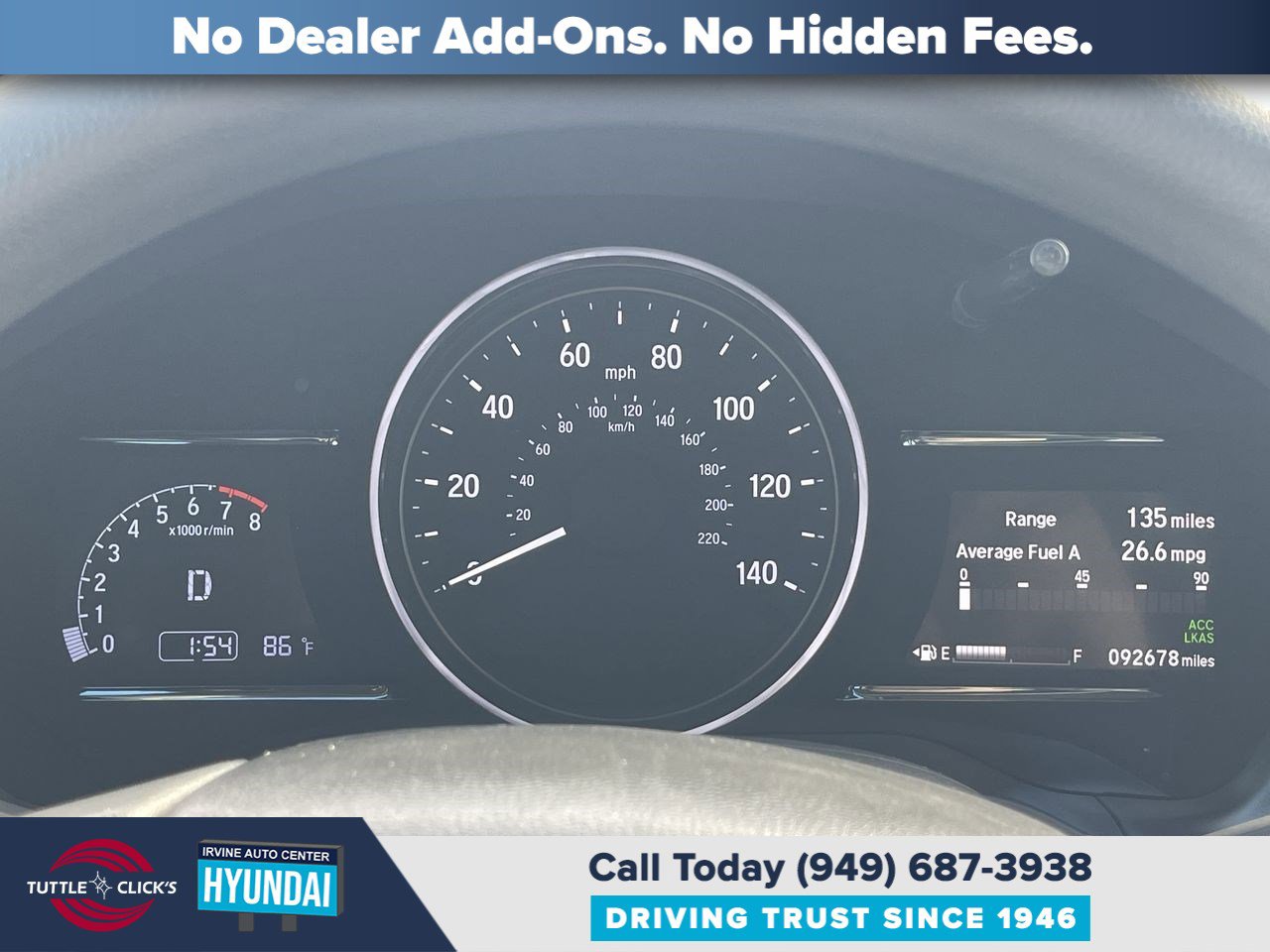 Used 2019 Honda HR-V EX image 24