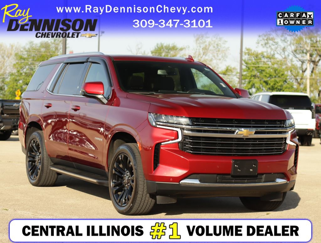 Used 2022 Chevrolet Tahoe LT w/ LT Signature Package AWD/4WD image 1