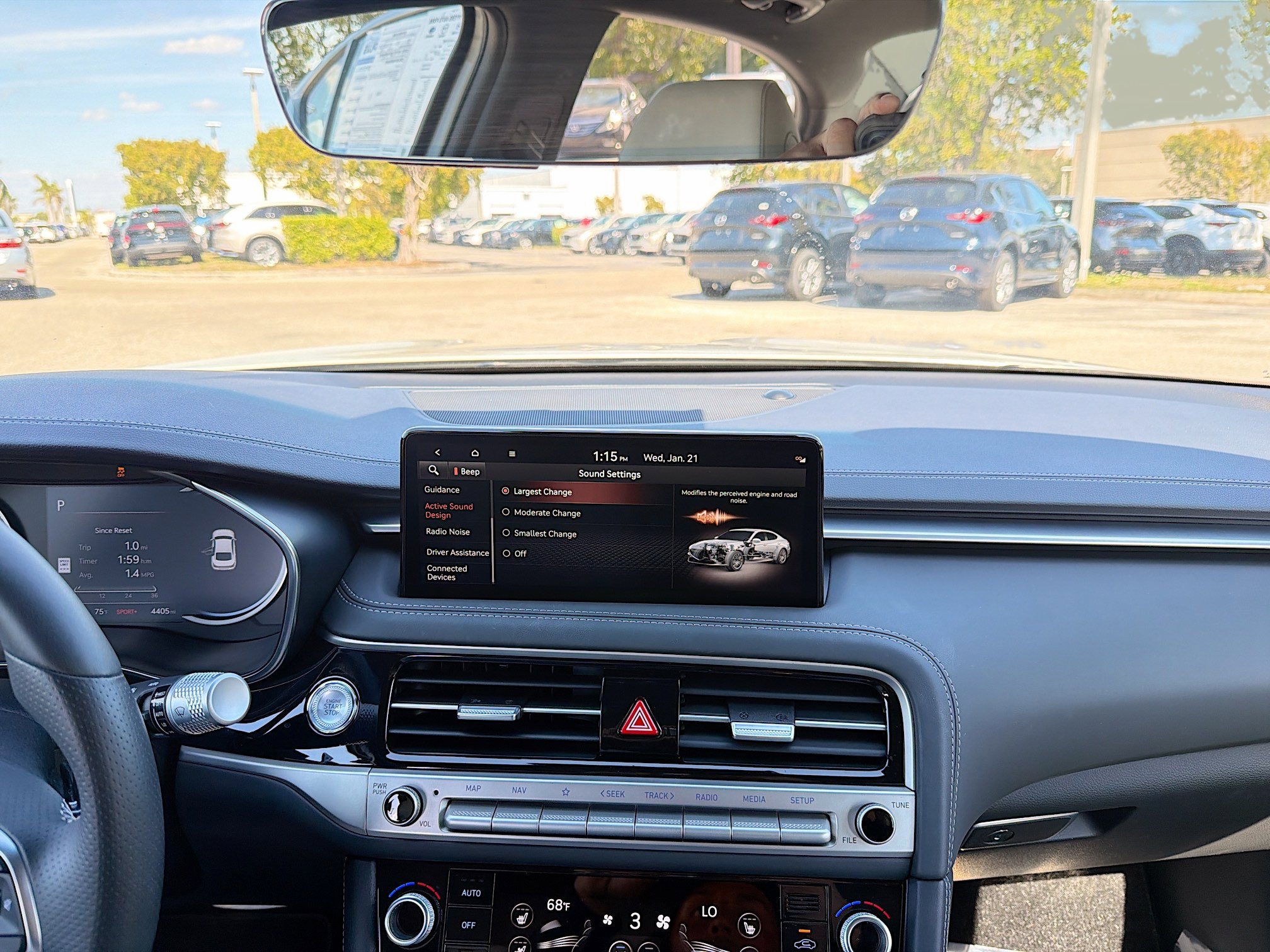 Used 2024 Genesis G70 2.5T w/ Sport Prestige Package image 18