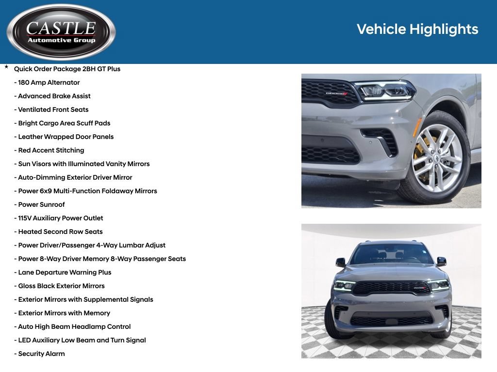 Used 2026 Dodge Durango GT AWD/4WD image 8