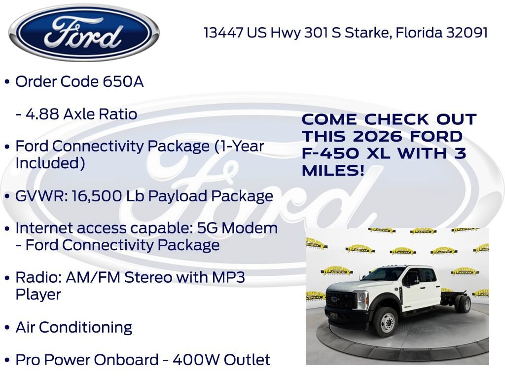 New 2026 Ford F450 XL AWD/4WD image 15