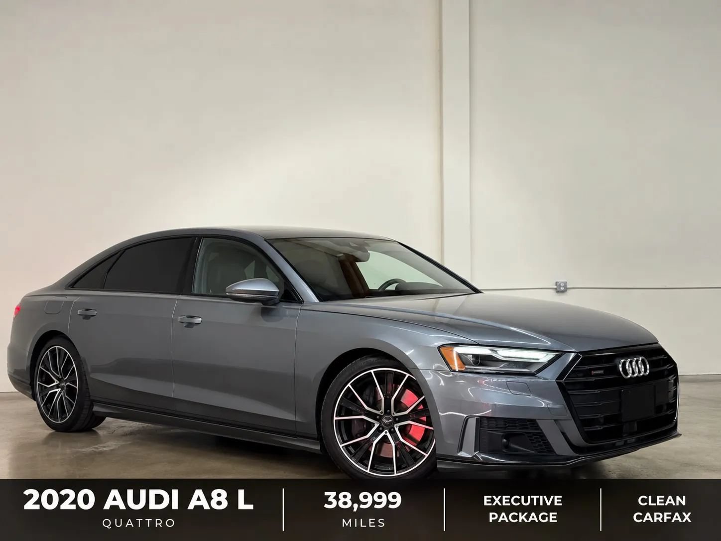 Used 2020 Audi A8 L 4.0T w/ Executive Package
