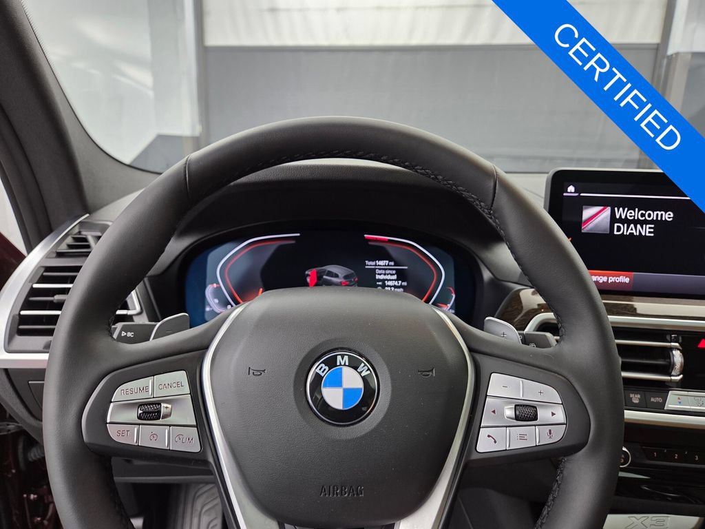 Certified 2023 BMW X3 sDrive30i w/ Premium Package RWD image 32
