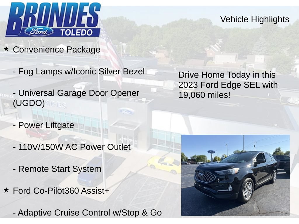 Used 2023 Ford Edge SEL w/ Convenience Package AWD/4WD image 12