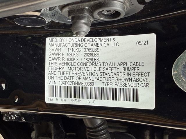 Used 2021 Honda Civic Sport image 36
