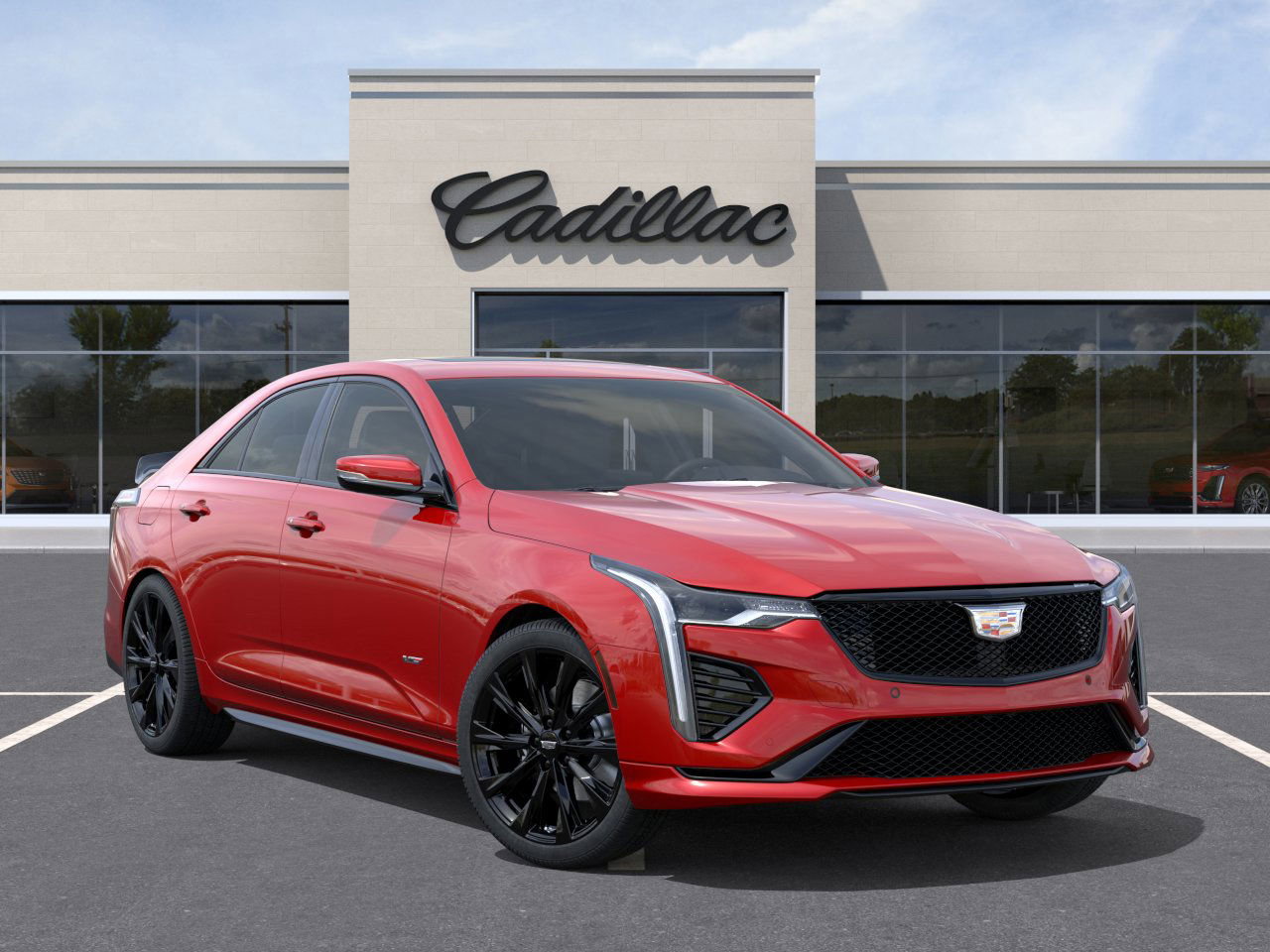 New 2025 Cadillac CT4 V w/ Super Cruise Package AWD/4WD image 7