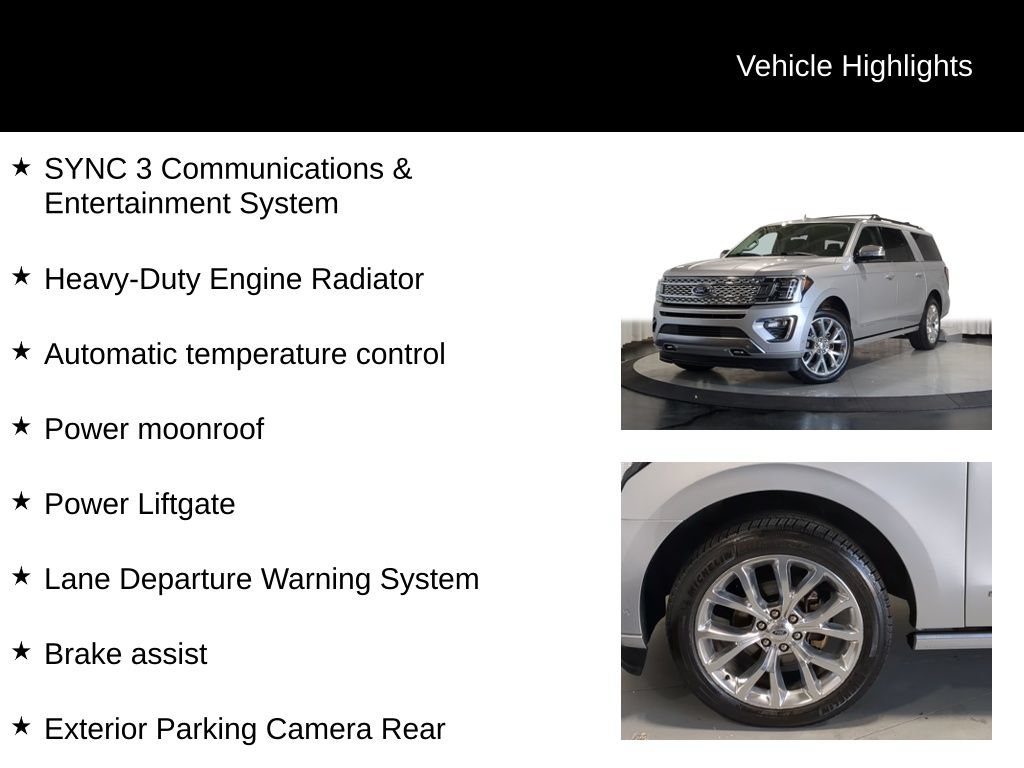 Used 2019 Ford Expedition Max Platinum AWD/4WD image 13