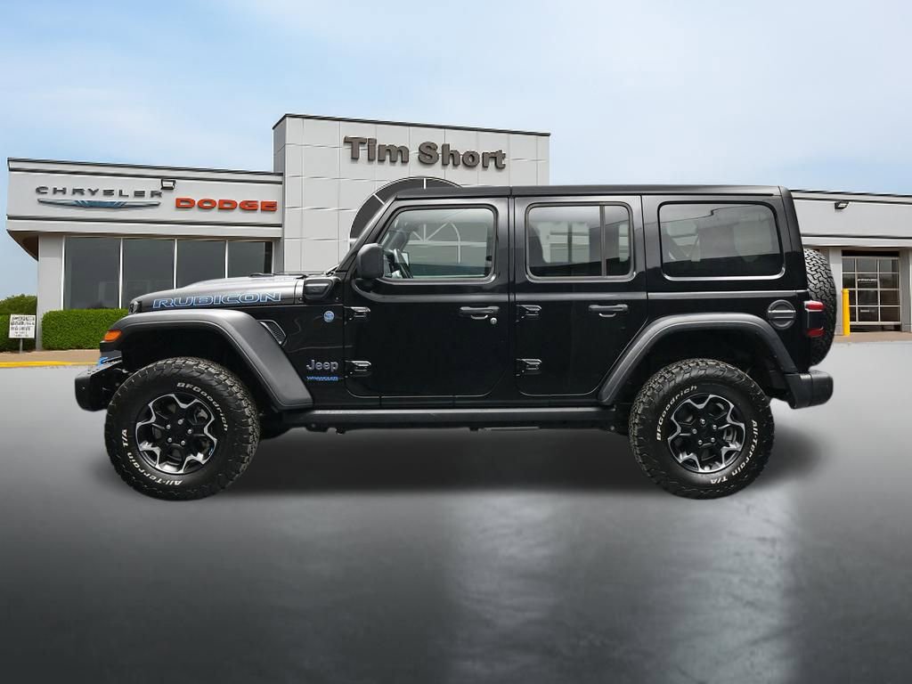 Used 2022 Jeep Wrangler Unlimited Rubicon 4xe w/ Steel Bumper Group AWD/4WD image 2