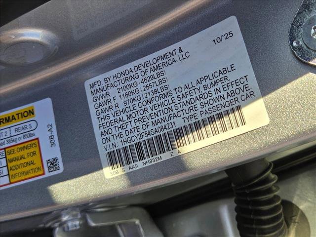 New 2025 Honda Accord Sport image 17