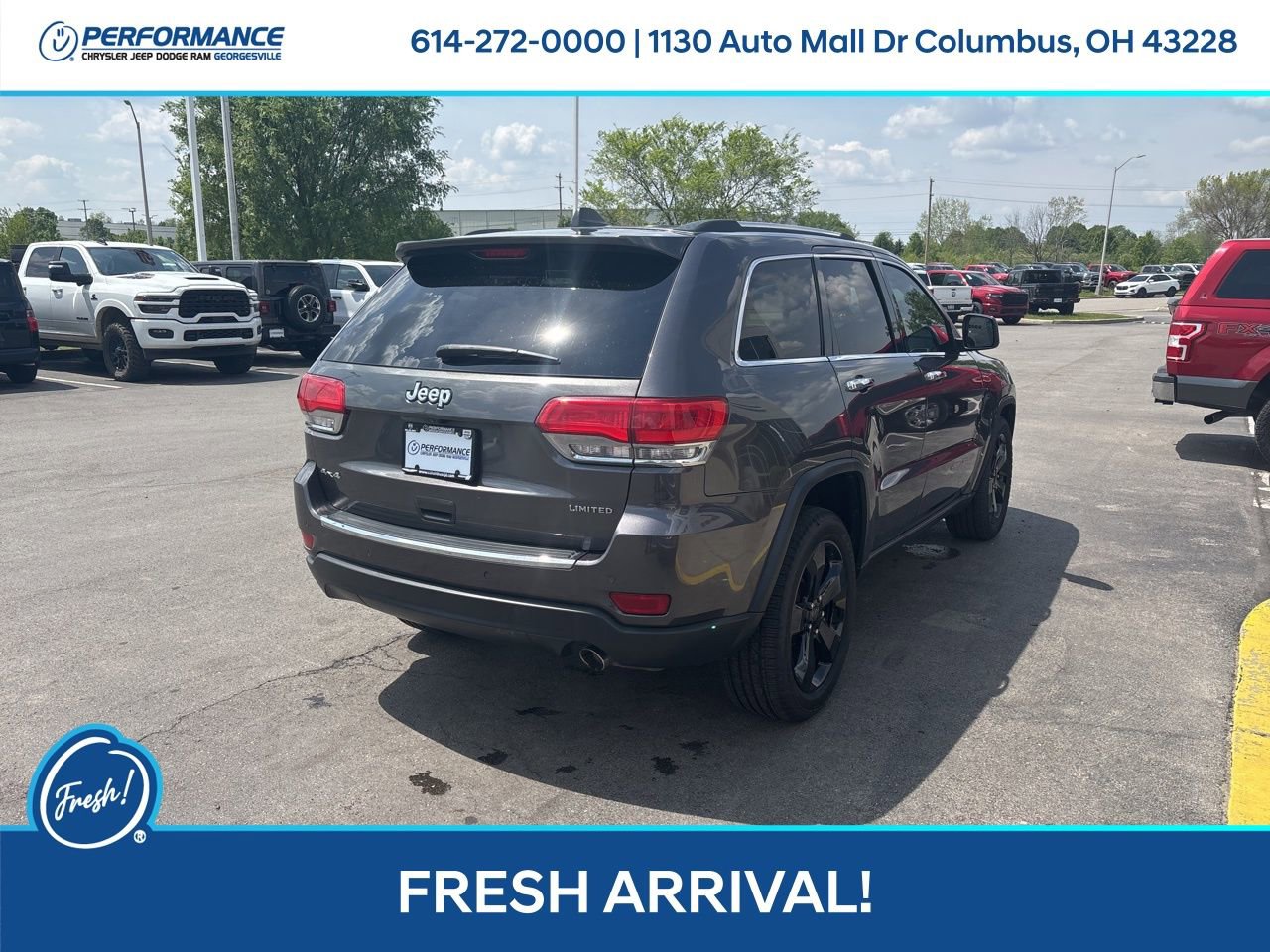 Used 2015 Jeep Grand Cherokee Limited AWD/4WD image 4