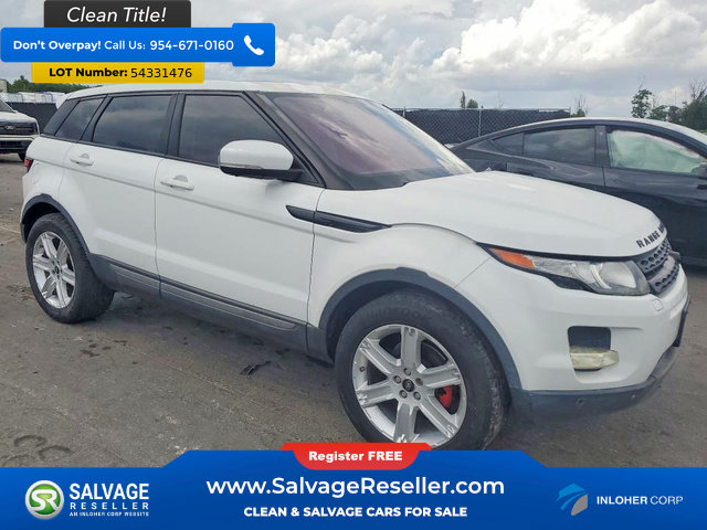 Used 2012 Land Rover Range Rover Evoque Pure Premium AWD/4WD image 5