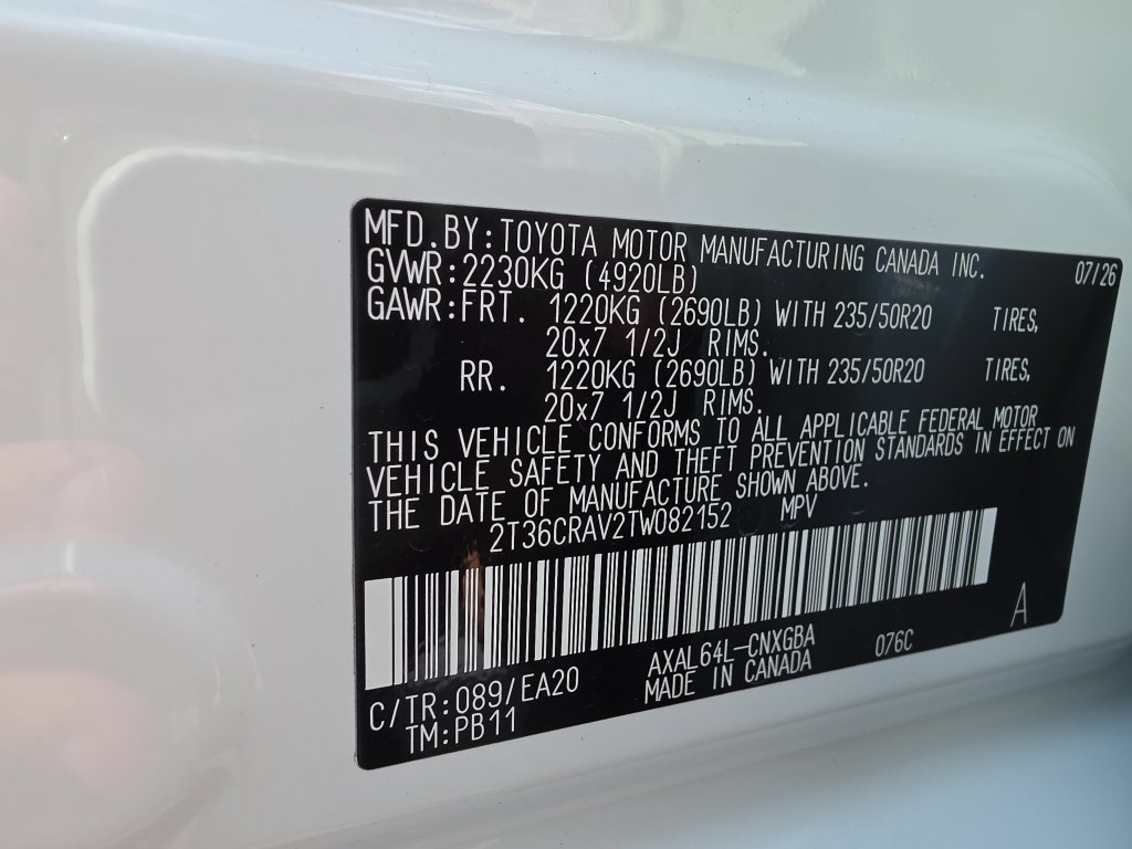 Used 2026 Toyota RAV4 Limited AWD/4WD image 15