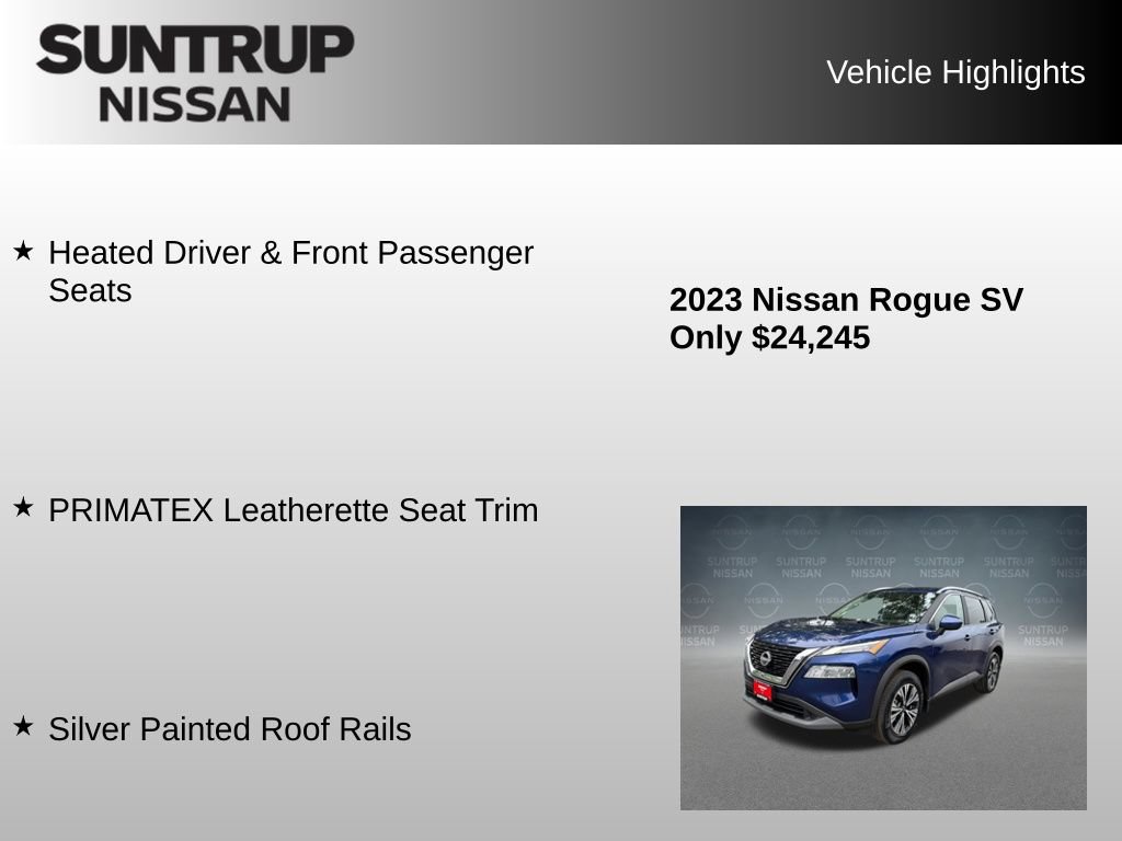 Used 2023 Nissan Rogue SV w/ SV Premium B Package AWD/4WD image 30