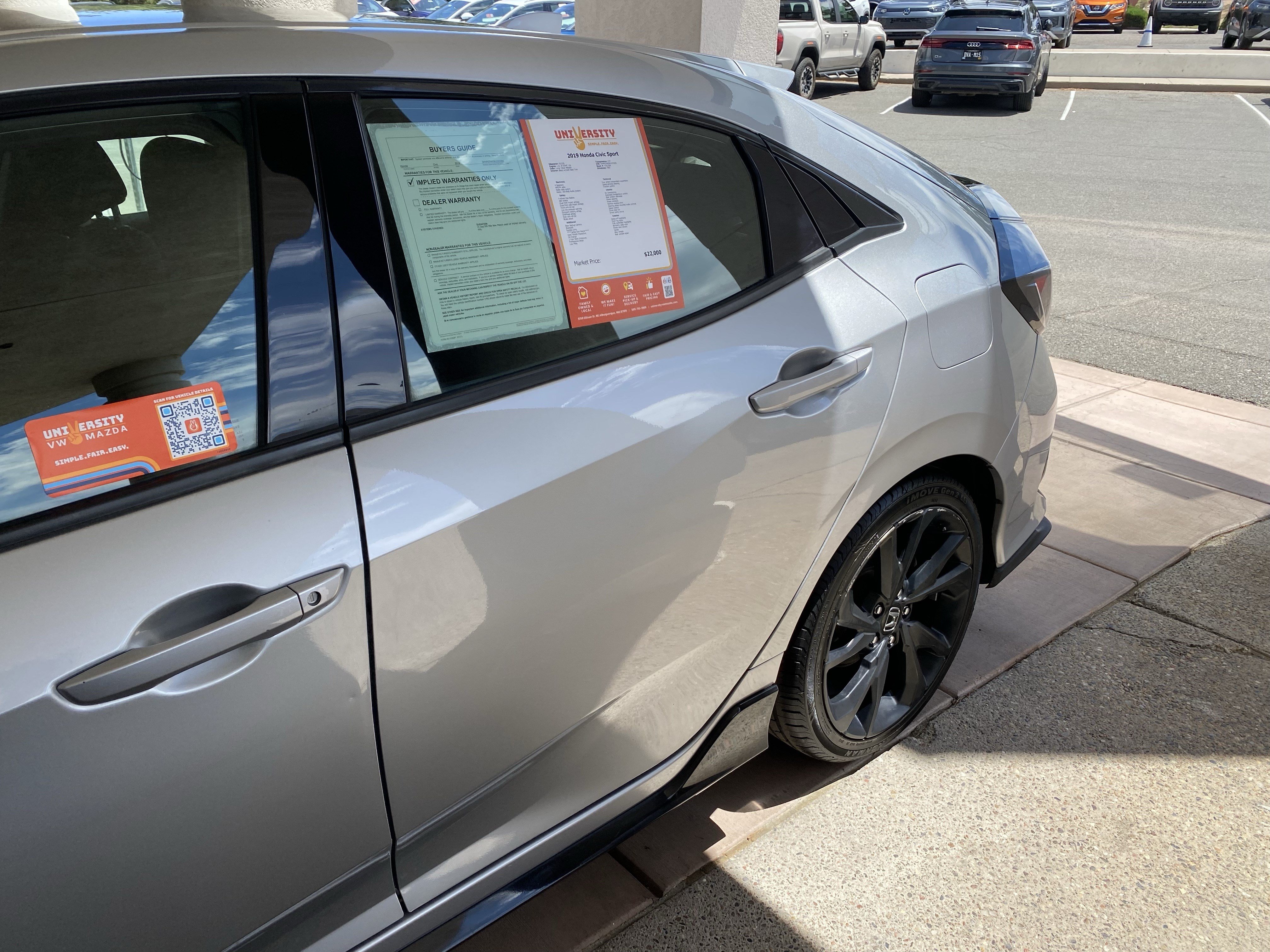 Used 2019 Honda Civic Sport image 58