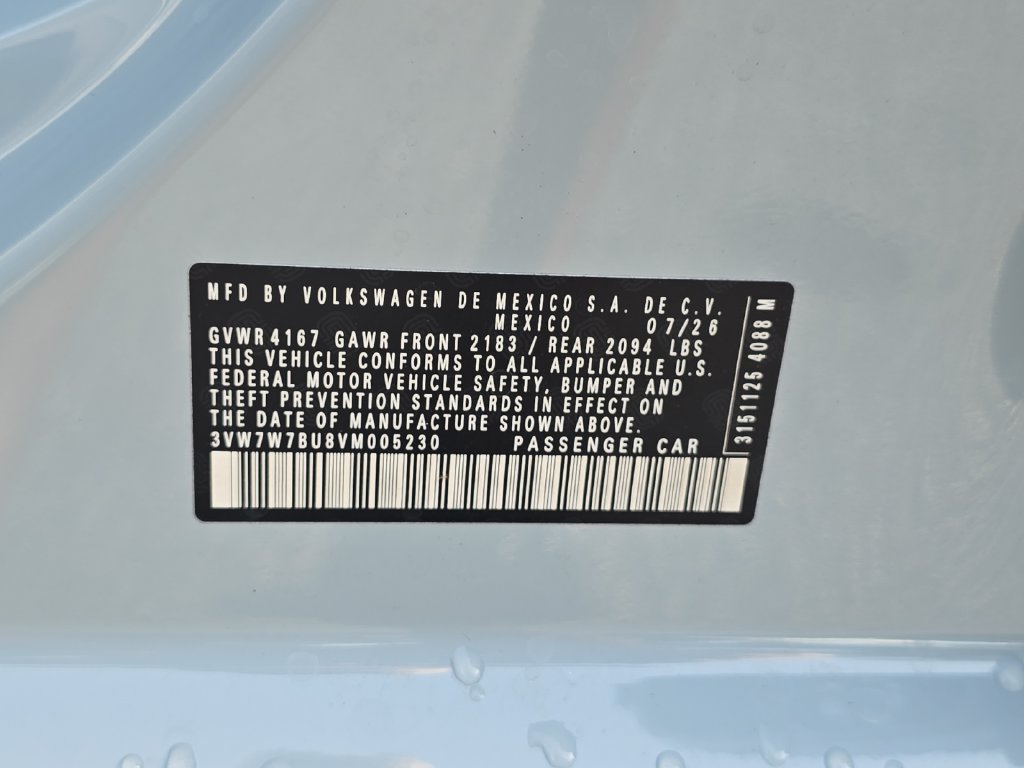 New 2027 Volkswagen Jetta SE FWD image 28