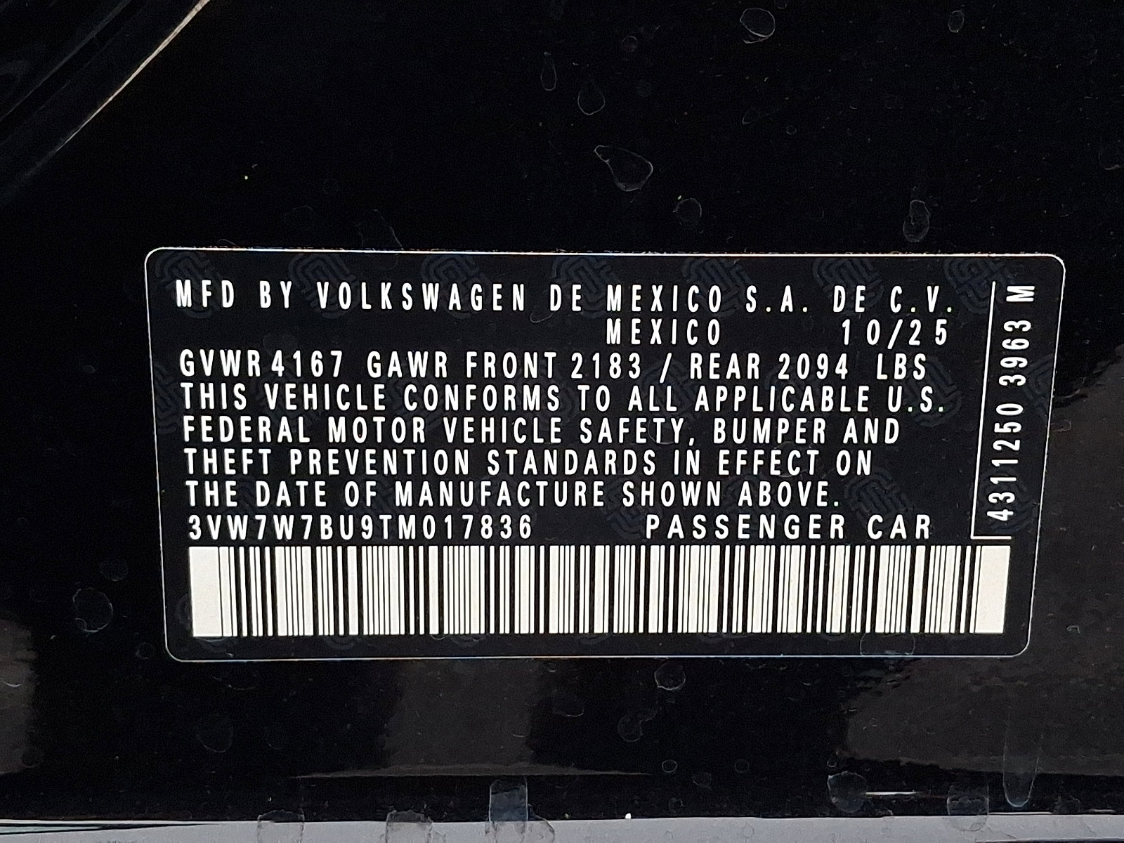 New 2026 Volkswagen Jetta SE image 11