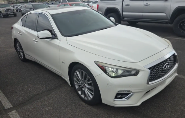 Used 2019 INFINITI Q50 Luxe w/ Essential Package (3.0T Luxe)